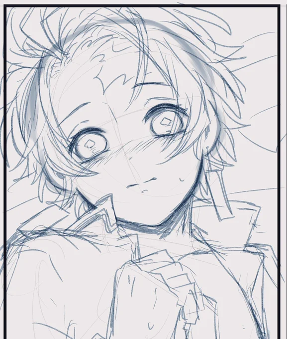 ?くんを可愛く描くのが楽しい 