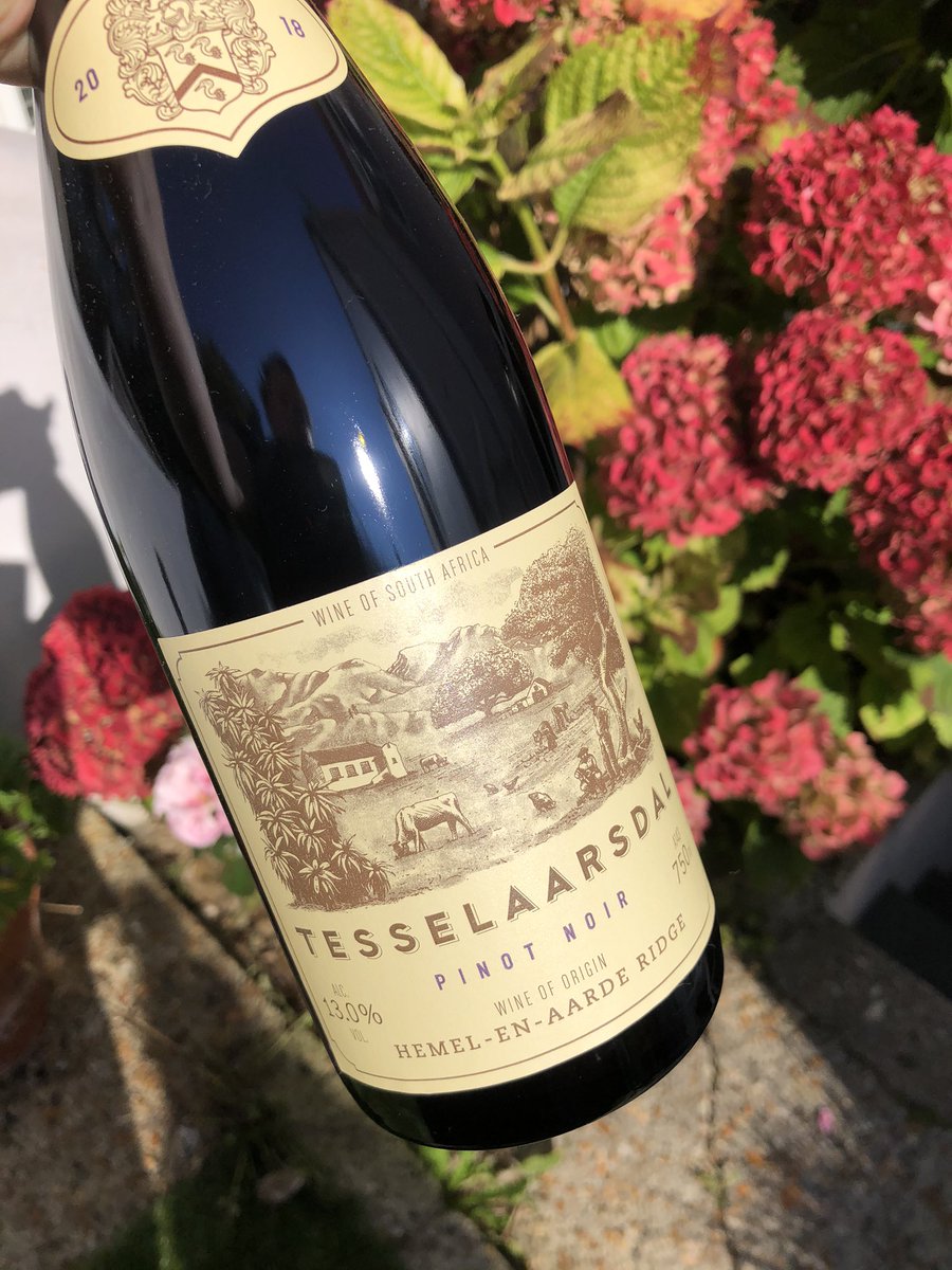 WOSA_UK's tweet photo. Just reading up on the notes for The Wine Tribe tasting on Wednesday 16th September &amp; getting more &amp; more excited! I’m looking forward to meeting Berene Sauls and tasting the 2018 @TesselaarsdalW #PinotNoir. Small production, classically styled Pinot Noir fromHemel-en-Aarde Ridge https://t.co/nqk0AagMXR