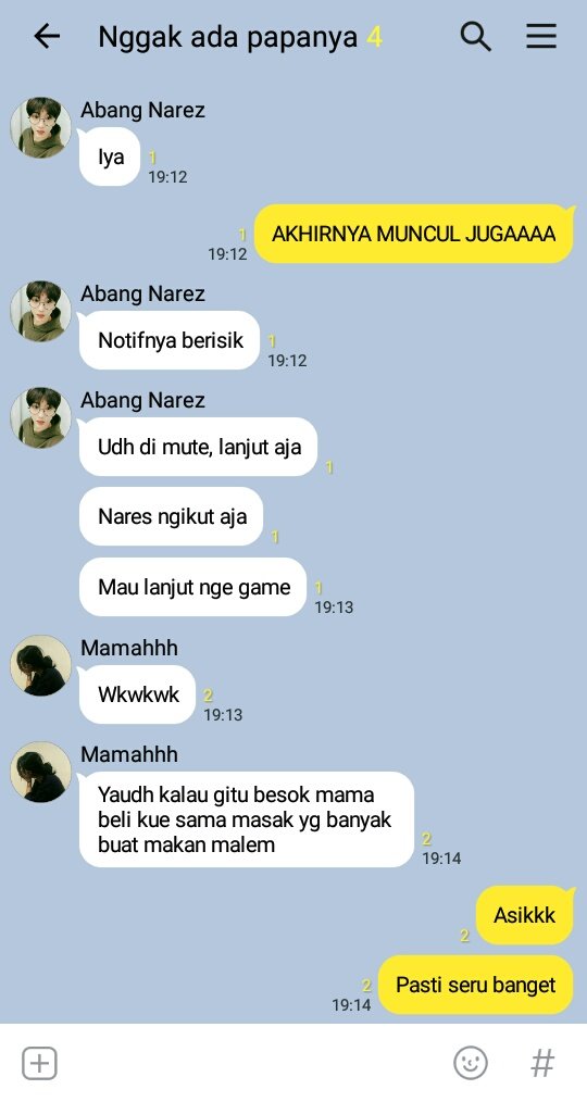 itsblueli's tweet photo. #TheFams | Mama lupa kalau besok papa ulang tahun? https://t.co/QywXeDRbi0