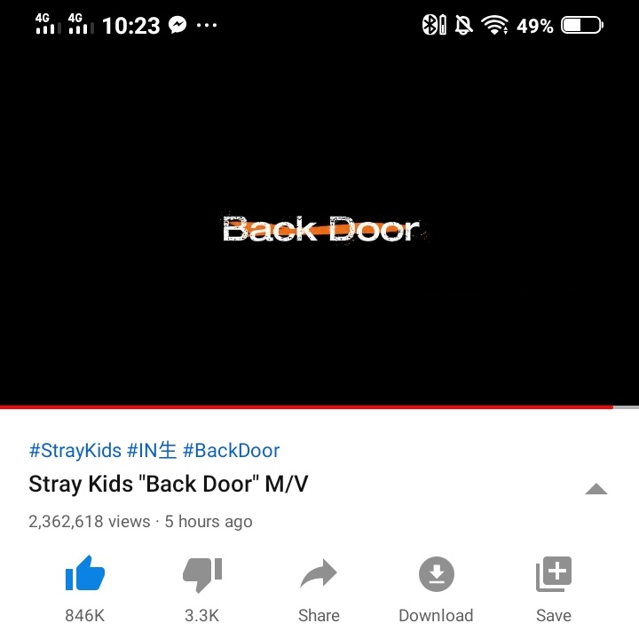 11:20 PM KST— 2,362,618 views #BackDoorOutNow  #StrayKids_IN生  #StrayKids_INLIFE  #StrayKids_BackDoor #스트레이키즈_백도어  @Stray_Kids