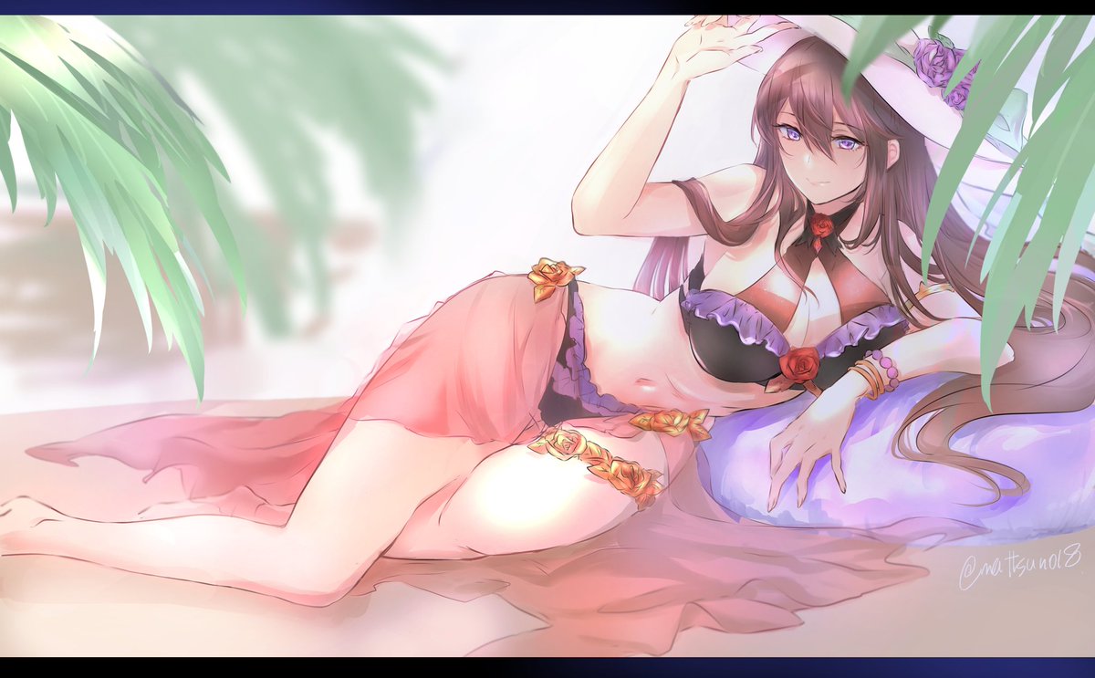 ロゼッタ線画なんとかでけた お顔かわよい なっつん Skeb募集中のイラスト