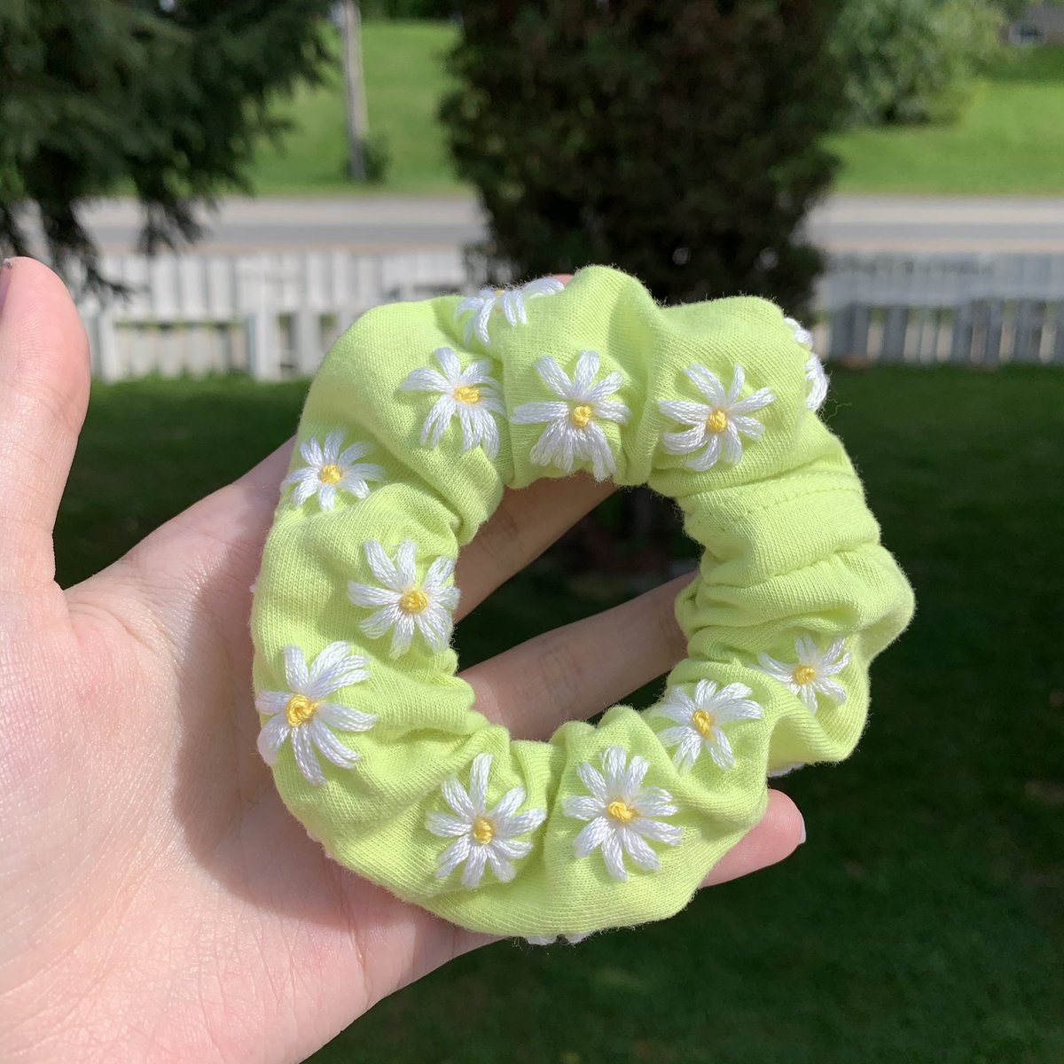 Zoehware's tweet photo. TONIGHT 7pm BST (2pm EST) 🚨 

There are only 5 embroidered scrunchies that will be available tonight at https://t.co/sQHYtRcg25 💜

We have worked so hard to create these for you all, so I hope you love them!! Which one is your favourite? ✨ https://t.co/NO9WzU3AJO