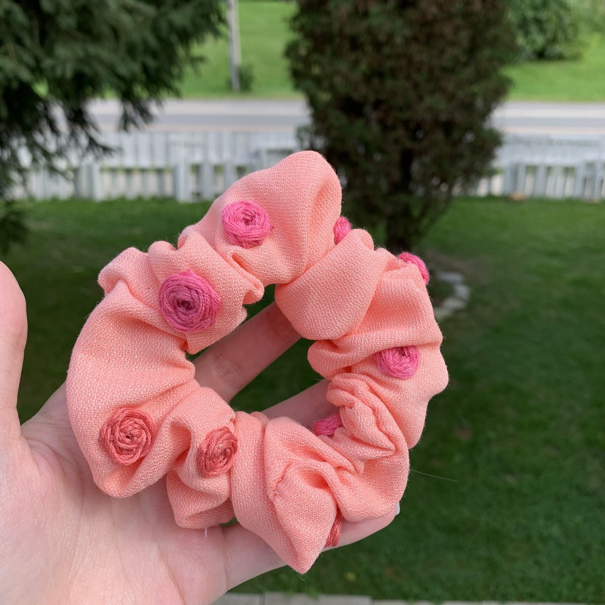 Zoehware's tweet photo. TONIGHT 7pm BST (2pm EST) 🚨 

There are only 5 embroidered scrunchies that will be available tonight at https://t.co/sQHYtRcg25 💜

We have worked so hard to create these for you all, so I hope you love them!! Which one is your favourite? ✨ https://t.co/NO9WzU3AJO