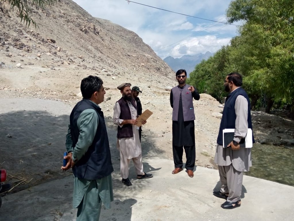 AJuglote's tweet image. AC Juglote a/w SDO B&amp;amp;R visited projects sites, instructed SDO to expedite the work of projects and ensure good quality of work. AC also instructed SDO to make sure presence of road colleys’ and for daily maintenance.
#TeamGilgit serving the people
@DCGILGIT