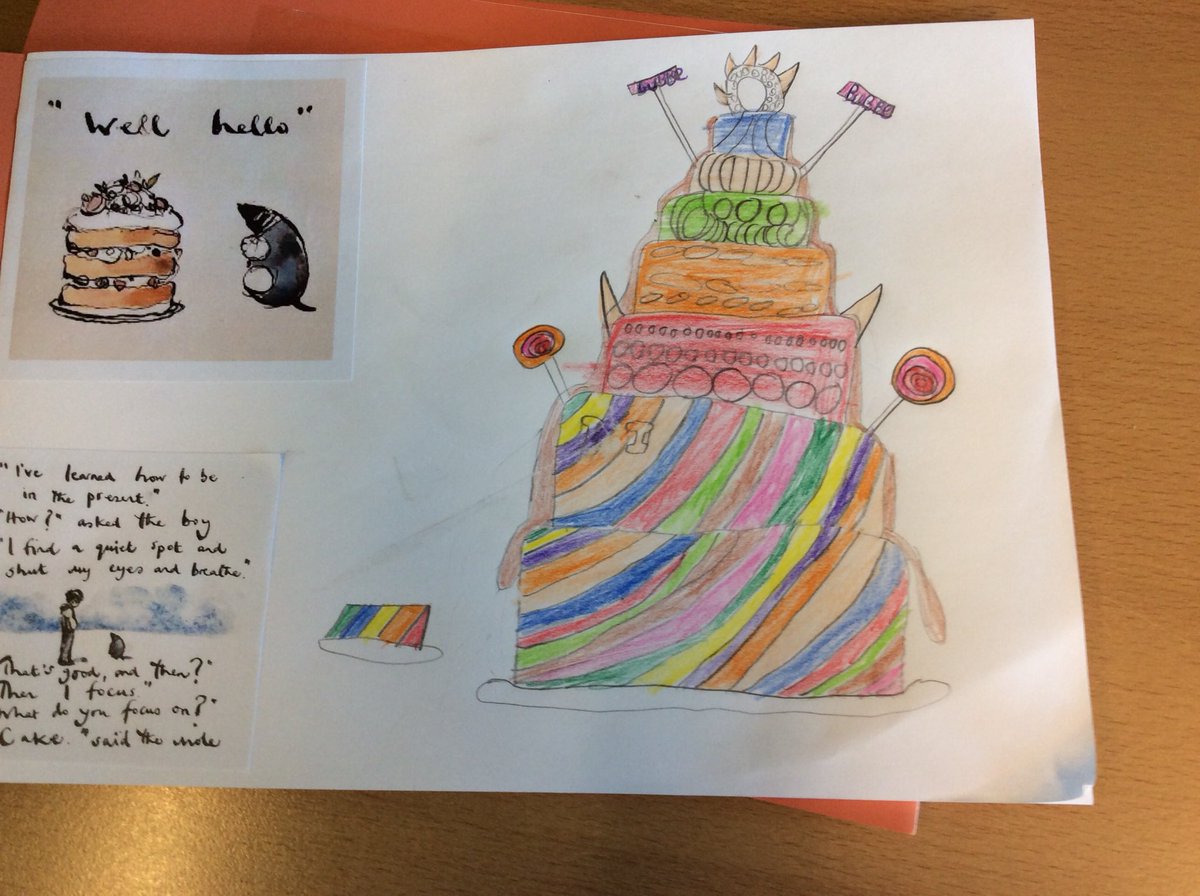stbedesrcp's tweet photo. Year 4 designed cakes for Mole today! @charliemackesy https://t.co/cU5gWsBw77