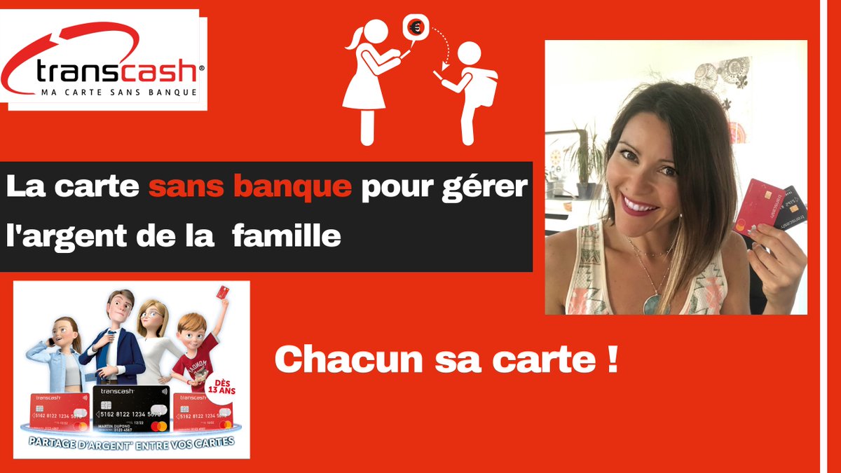 stef_Compare's tweet photo. Nouvelle vidéo qui explique comment fonctionne #Transcash pour gérer l'argent de poche de toute la famille. 
🎥https://t.co/C5mgZHWX5u
Les frais, le process, le contrôle parental.. 
#Jeunes #banque #sansbanque #interditbancaire https://t.co/cqaifAPYeF