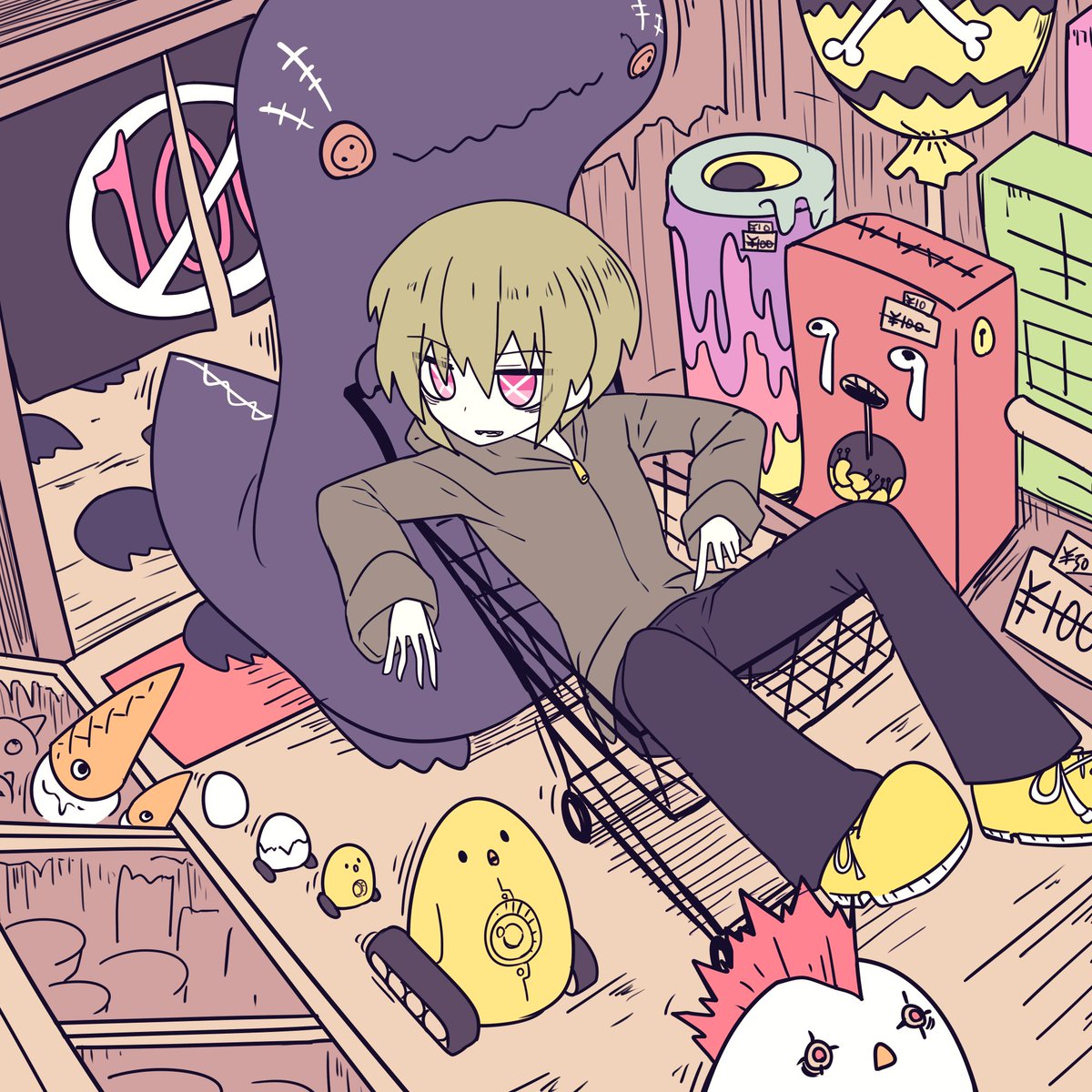 #引用RTで絵をあげて5人指名してバトンでお気に入りの絵を載せる 
ゆるりさん(@Yurupo_yo03)とやばこさん(@yabako_5884)からバトン頂きました(@@;アリガトゴザイマス!!
うれしい事にお二人からご指名してもらって引用RTできなかったのでアンカーということで・・・! 
