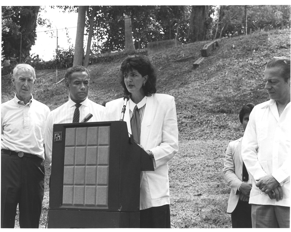 With this context, especially in recognizing the work of Gómez and Lombardo, we can understand the significance of  @stri_panama being led by a Panamanian woman who is a distinguished scientist and experienced administrator. Congratulations, Dr. Sanjur!(:Elena Lombardo, 1987)