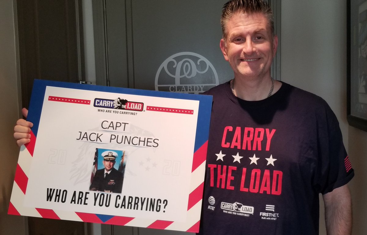 No 24 hour Dallas march this year, but still supporting Carry The Load virtually.  Do Your Volunteering Thing! #ourEGthing