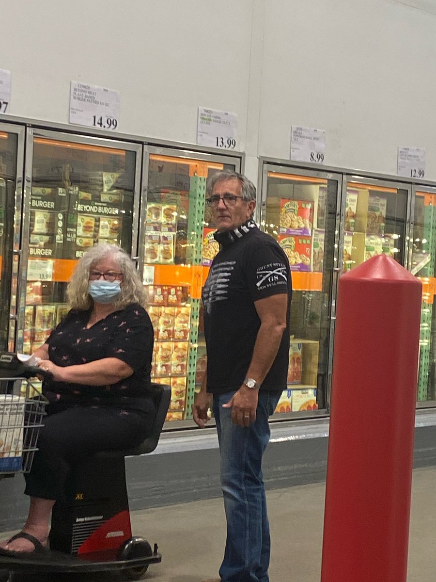 Meet Vince Ricci my rep from Laurel, I said to him from across the aisle at Costco “As your constituent I'm horrified to see you representing me without a mask as your wife is in a wheel chair and obviously vulnerable. And I am a type 1 diabetic...