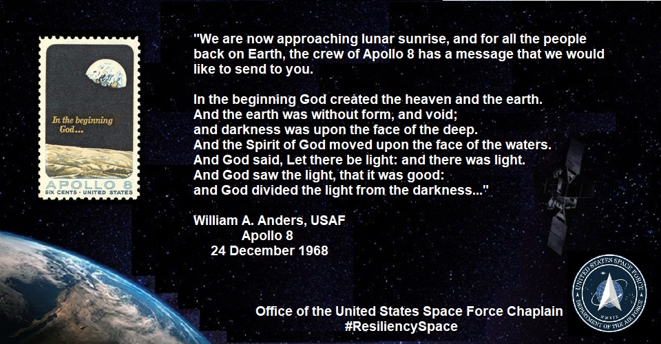 ussf_hc's tweet photo. #FaithInSpace ... Faith is an important way to achieve readiness and resilience. Follow the office of the @SpaceForceDoD chaplain for more. #ResiliencySpace https://t.co/l1Dp4x7O2S
