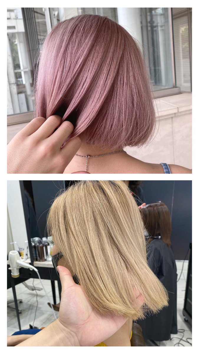 Ijk Omotesando ブリーチカラー ハイトーン 巧海 僕のカラーは色落ちもかわいい ピンクベージュからミルクティーベージュになります しかも三回ブリーチしてるのにこんな綺麗 Takumi ヘアカラー ヘアカラー ハイトーン