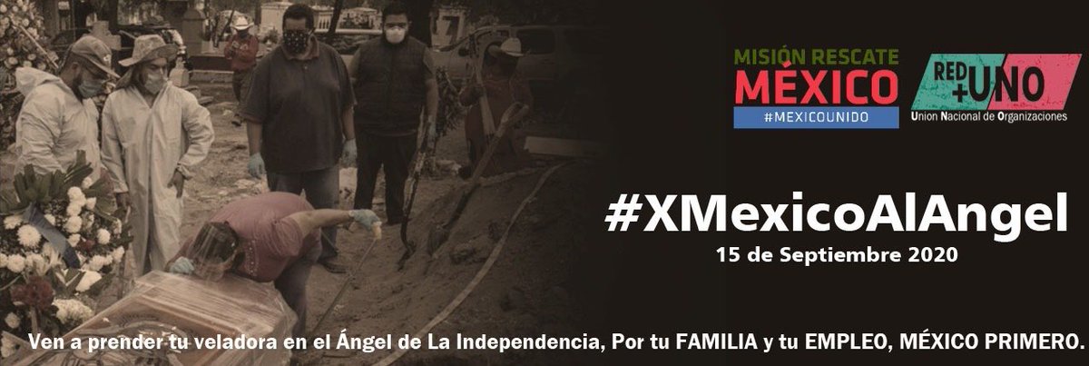 Nada que celebrar!
70,000 muertos “oficialmente” por COVID, una pandemia que no acaba, inseguridad en aumento, más desempleo, economía en picada, Chihuahua amenazado, Catedral tomada por ejército. #XMexicoAlAngel #RedMasUNO