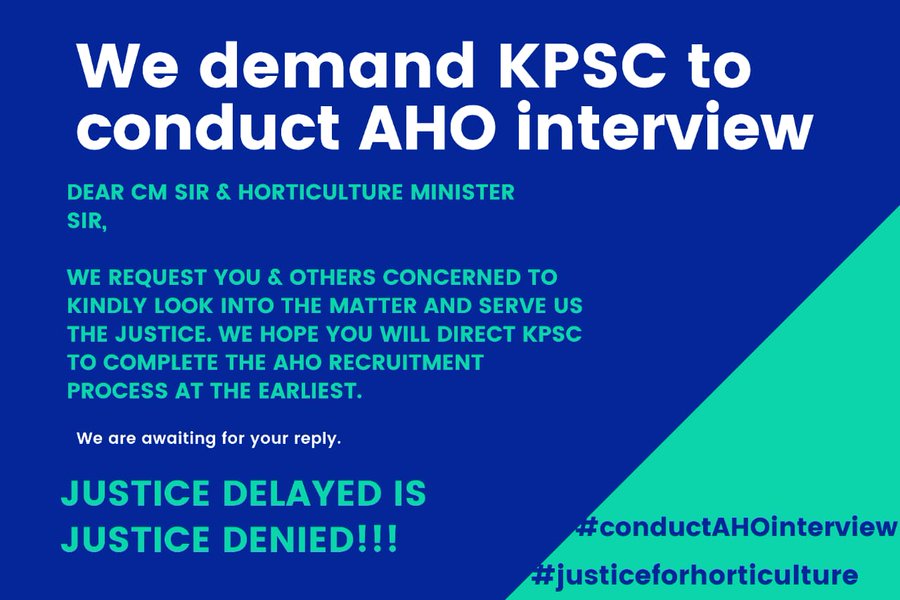 OfficialHortico's tweet photo. #conductAHOinterview
#justiceforhorticulture
Roses are red
Voilets are blue
Lets ask @karnatakapsc why delay in conducting interview?
@GSATYAVATHI2 @bcpatilkourava 
@NarayanaGowda_ @siddaramaiah @BSYBJP @hd_kumaraswamy @INCKarnataka @CMofKarnataka @BJP4Karnataka @prajavani https://t.co/pLrFI530c1