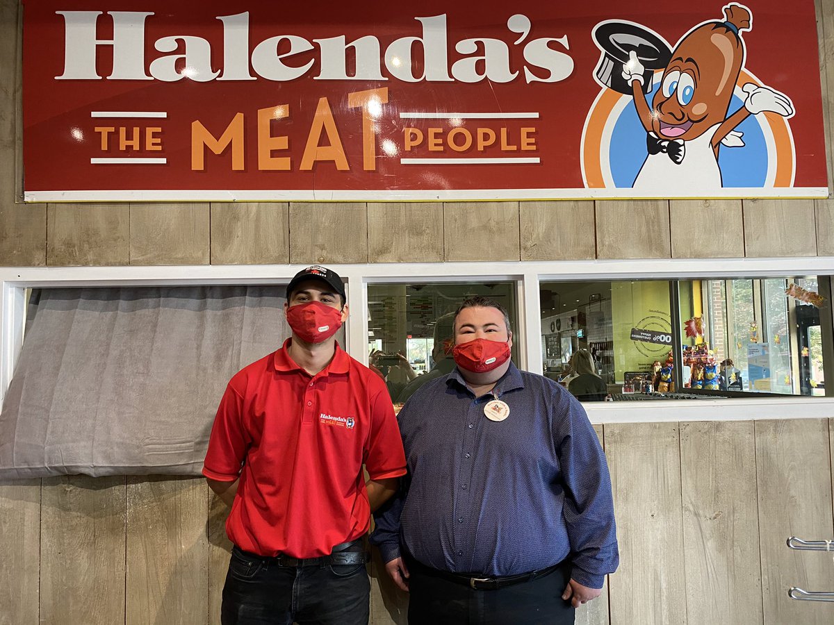 MeatPoultryON's tweet photo. It’s that time again for the Ontario’s Finest Butcher elimination round! Thanks to @HalendasMeats for hosting and keeping everyone safe. @HomegrownOn #finestbutcher t-1:45 https://t.co/hZ9oYNyiD2