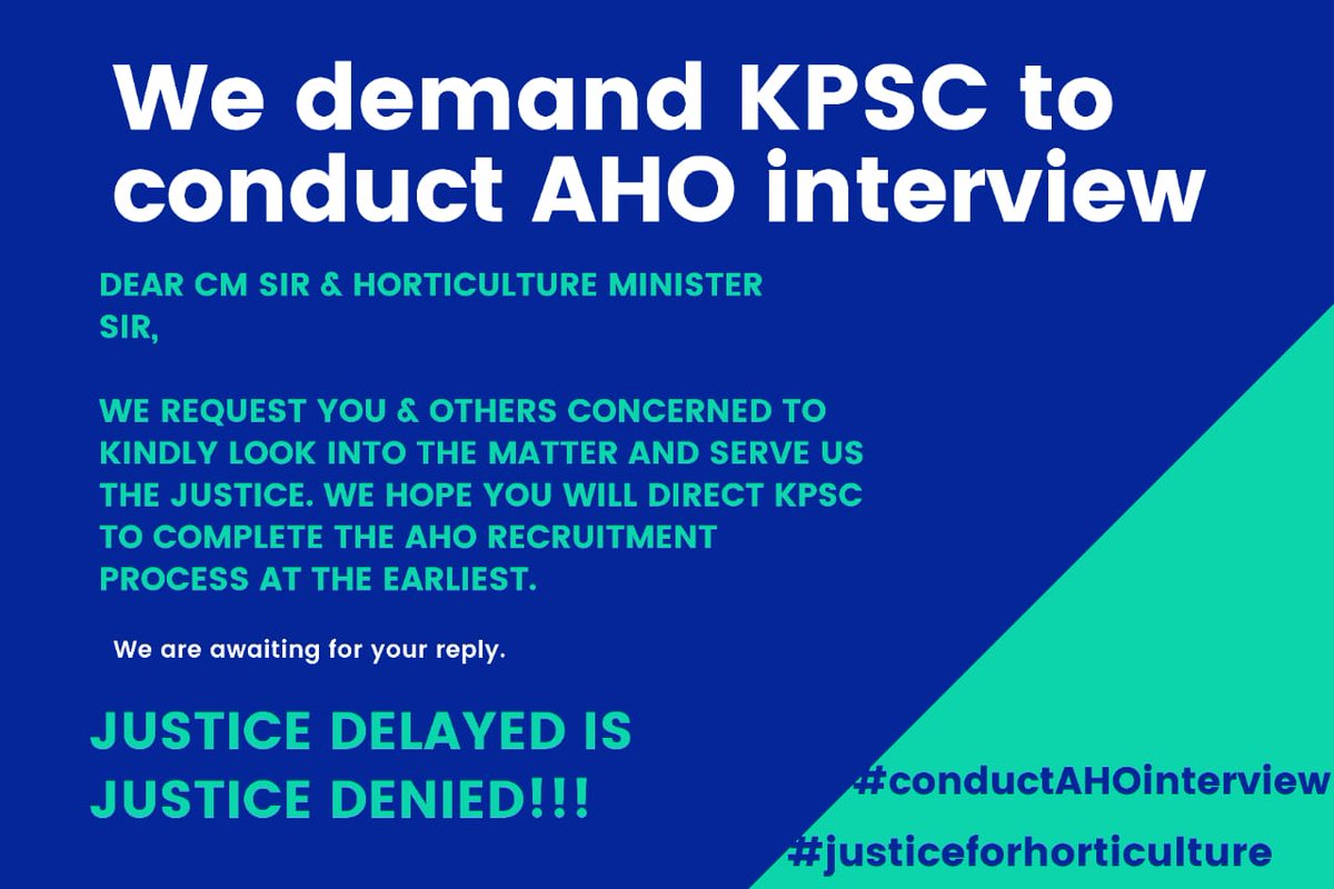 Praveen47831882's tweet photo. #conductAHOinterview 
#justiceforhorticulture 
ಬಹುಪಾಲು ರೈತಾಪಿ ವರ್ಗದಿಂದ ಬಂದಿರುವ ತೋಟಗಾರಿಕಾ ಪದವೀಧರರಿಗೆ ಸಂದರ್ಶನವನ್ನು ನಡೆಸಿ ರೈತಾಪಿ ಕುಟುಂಬವನ್ನು ರಕ್ಷಿಸಿ.
@CMofKarnataka @NarayanaGowda_ @GSATYAVATHI2 @hd_kumaraswamy @INCKarnataka @karnatakapsc @siddaramaiah @Tejasvi_Surya https://t.co/uPZKlFsQ9C