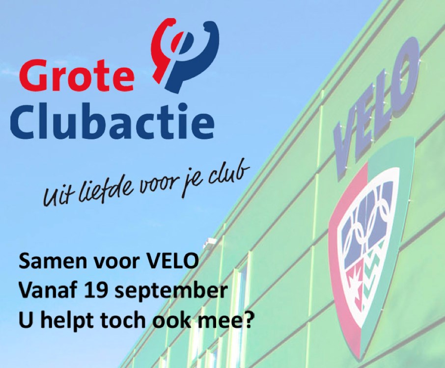 VELO GROTE CLUB ACTIE dlvr.it/RgZrD7