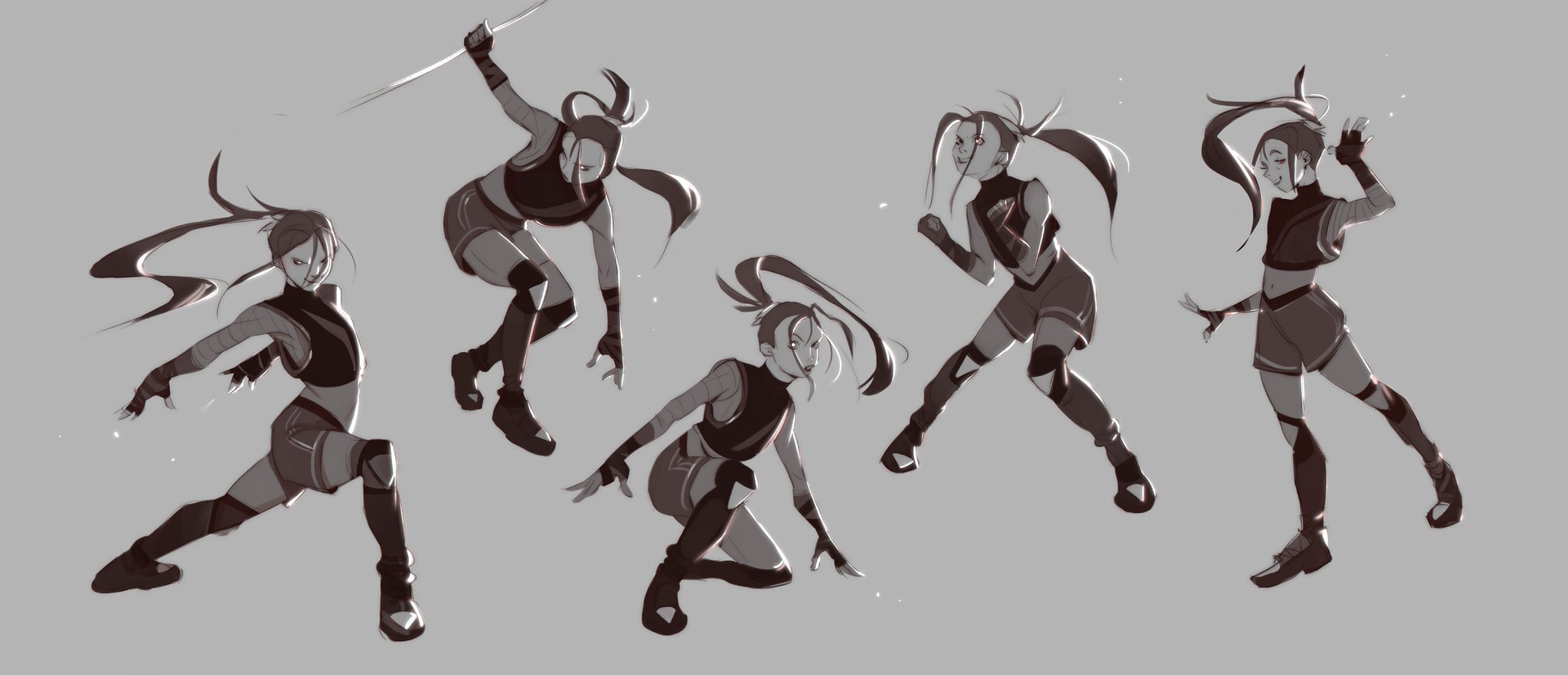 Dynamic Poses Study 1 by StyrbjornAndersson on DeviantArt