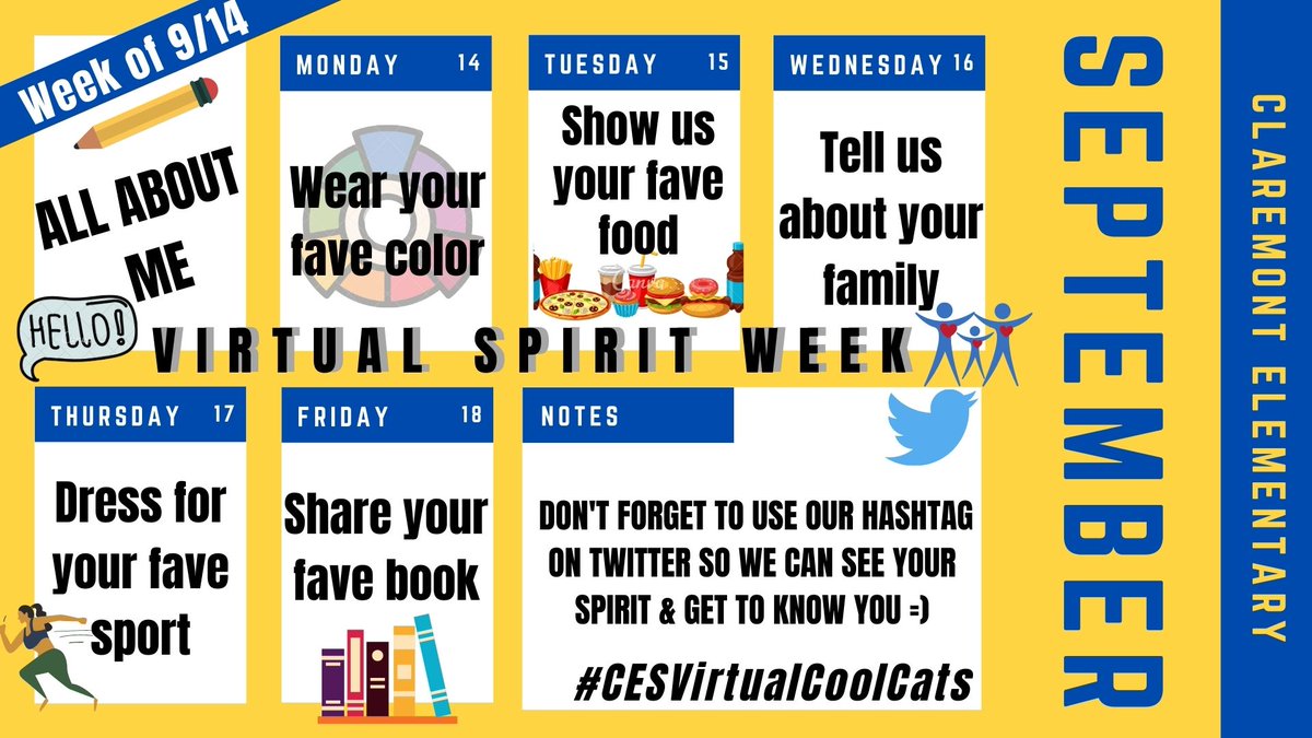 Leslie Chong (@mrsc_ces_ftps) on Twitter photo Good Morning CES!! We're so excited to kick off our first Spirit Week, ALL ABOUT ME! We love getting to know you, so here's a video for you to meet us! Enjoy! What's your fave color? #CESVirtualCoolCats
<a href="/CES_FTPSchools/">Nicole Sury Bevere</a> @MsP_FTPSchools
Video-drive.google.com/file/d/1DruJ_A… Good Morning CES!! We're so excited to kick off our first Spirit Week, ALL ABOUT ME! We love getting to know you, so here's a video for you to meet us! Enjoy! What's your fave color? #CESVirtualCoolCats
<a href="/CES_FTPSchools/">Nicole Sury Bevere</a> @MsP_FTPSchools
Video-drive.google.com/file/d/1DruJ_A…