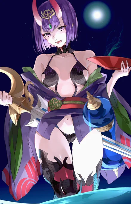 幕間記念に酒呑ちゃんの絵再掲✨? 