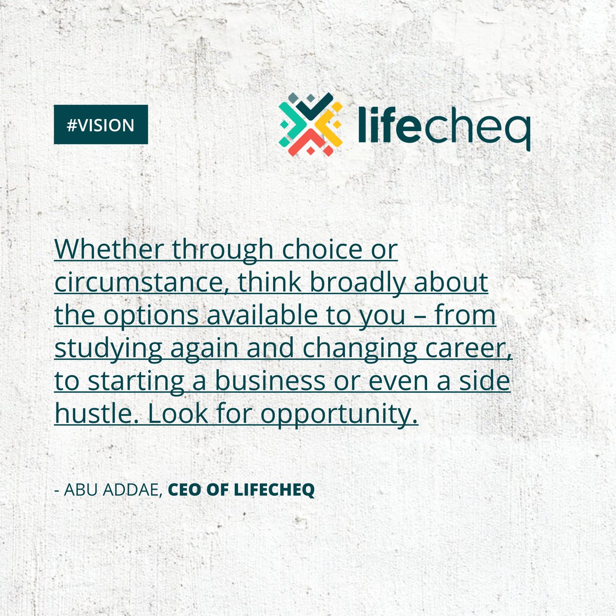 CRE_VC's tweet photo. Your biggest investment is investing in yourself.
LifeCheq’s vision is to help you confidently navigate your career, finance and business goals. Seize your dream life and make achieving your goals a reality by visiting: https://t.co/yqNMg8VXSr #CRE #VentureCapital #LifeCheq #Tech https://t.co/T2MUX0nV6G