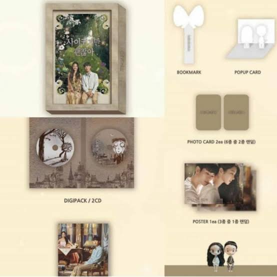 SJWannaShop's tweet photo. WTS/LFB ITS NOT OKAY TO BE OKAY OST ALBUM
✅FAST ETA (5 days - 1 week after payment)
❌NO POSTER
LIMITED STOCK ONLY!
MOP: Gcash, BPI
Pm us if you want to buy..😊
#itsnotokaytobeokay #KimSooHyun #SeoYeJi
#kdramaaddict #kdramalover #KdramaIsLife #KDramaPaMore https://t.co/q40o8hAwFf