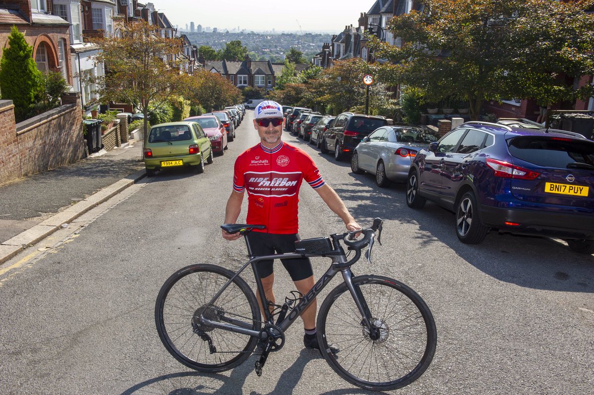 gordonmiller81's tweet photo. Whoop! The ‘red hot’ #RideForFreedom2020🚴♂️🚴🏽♀️jerseys have arrived, just in time for the start of my @GWR attempt on Wednesday😅Thanks manufacturer @prescateamwear photographer #TimClarke, organiser @MarshallsGroup and all corporate supporters. #EndModernSlavery https://t.co/jY0KE5fLKA