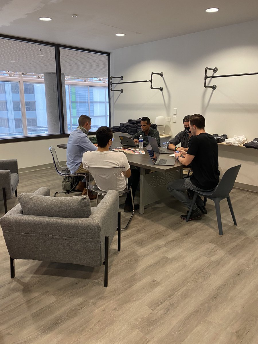 TJLogan's tweet photo. Some our favorite founders and success stories already colliding in the new @becollectiveco Space. Thanks for joining us at the opening @MyGreekHouse and @Kennected_org. Looking forward to writing more stories like yours. https://t.co/oUjjmPHVbf
