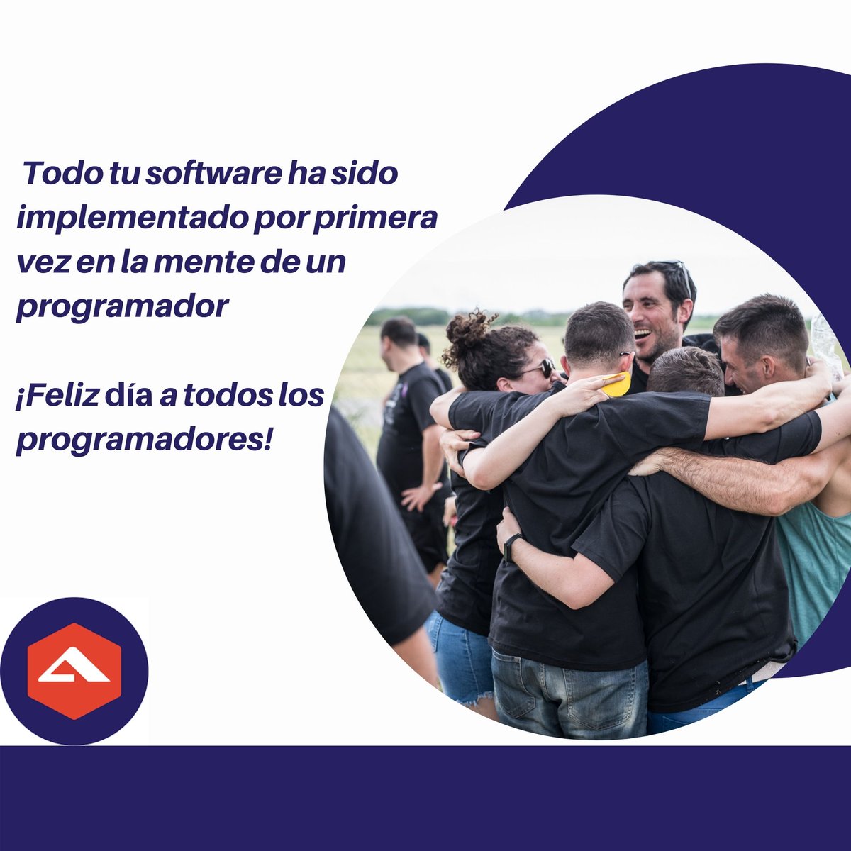 ¡Feliz día programadores! 
Gracias por el excelente trabajo!👨‍💻👩‍💻

#developers #ProgrammersDay