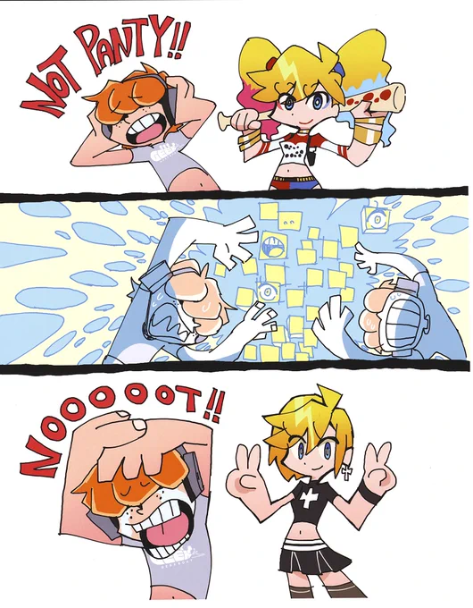 Panty and Stocking with Gaterbelt 