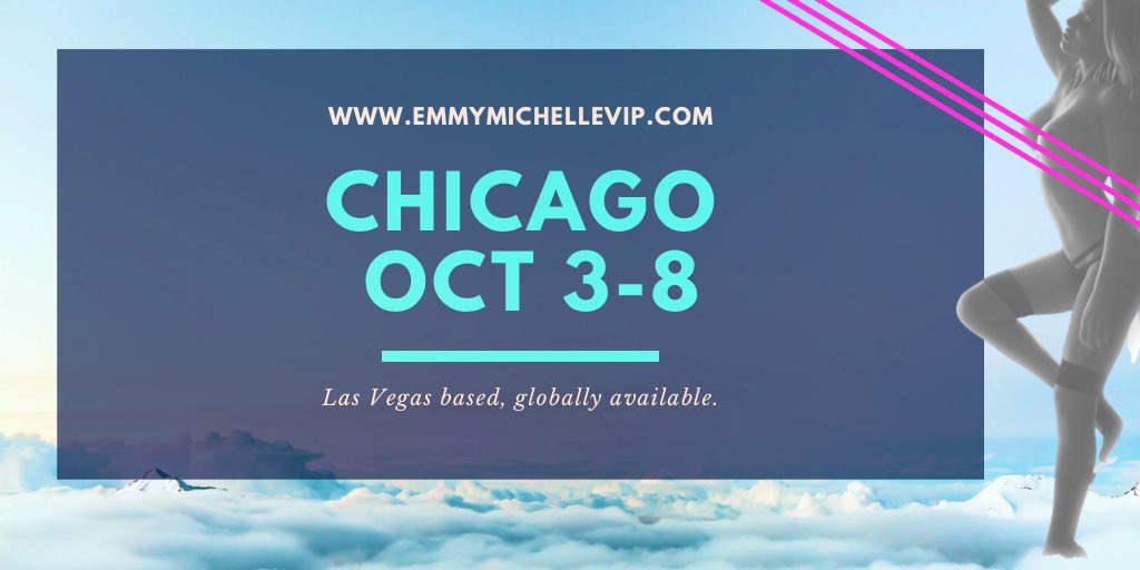 EmmyMichelleVIP's tweet image. So excited for my next tour!
     ~ Las Vegas based ~

💋 Palm Springs 9/30-10/3
💋 Chicago   10/3-8

    🔥 em@xxem.me 🔥
@aprilwatersvip @Marianna_Maison @ilophotony @MeetEmilyRouge