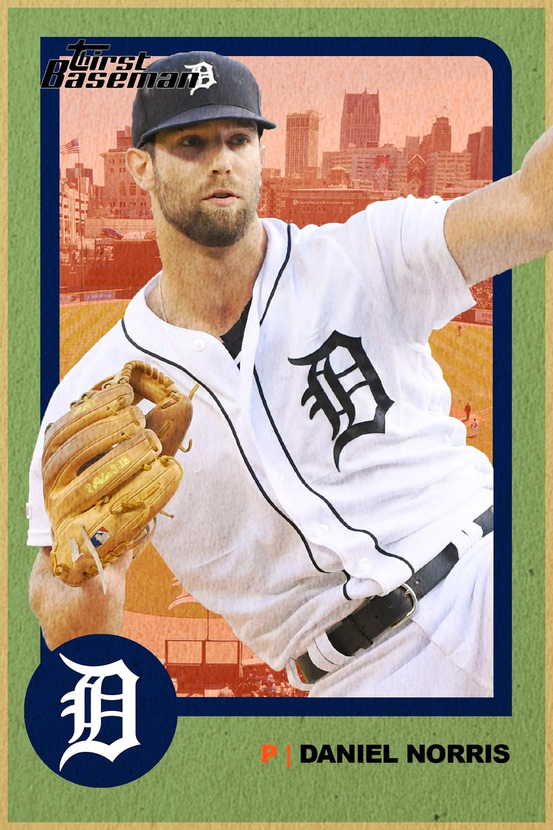 Today's #ThirstBaseman is #Tigers Pitcher Daniel Norris!