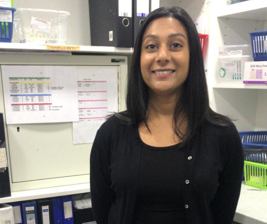 ImaanHealthcare's tweet photo. Misha has been #Pharmacist for almost 11 Years. She started in #Pebsham Pharmacy as a #Locum and became Manager in September 2019. She gives advice to patients/customers to ensure the safe delivery of medication, and signpost any queries they may have.
#Bexhill #Bexhill-on-Sea https://t.co/8qQaQ4DBLl