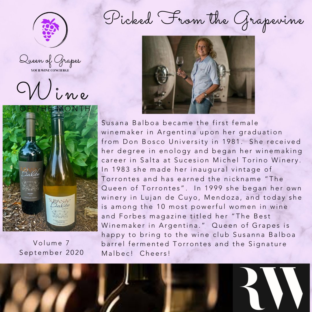 September Winemaker and Wines - mailchi.mp/thequeenofgrap…