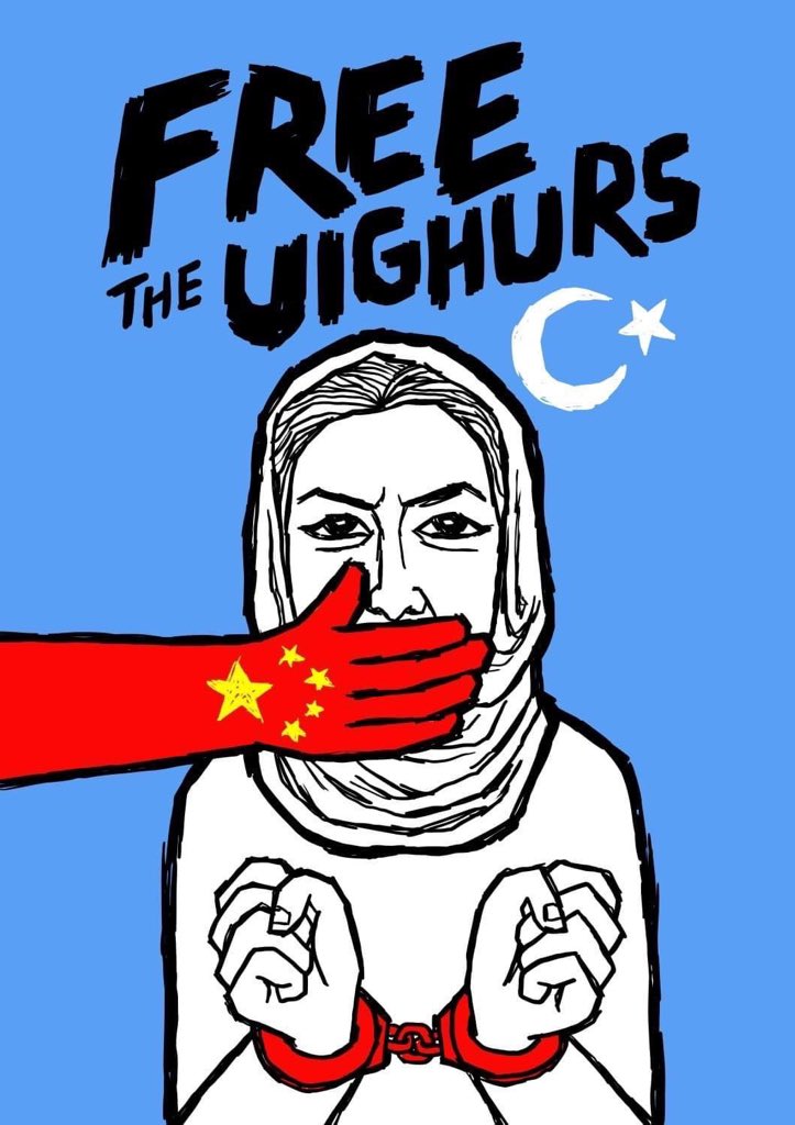 Beth24456746's tweet photo. @MauraMoynihan1 @IamMsFF Yes.. Urge @Disney to pull down the film and before this, #BoycottMulan and #StandWithUyghurs. No human beings should be treated in such ways. #UyghurGenocide 80 years have already passed after the WWII, World, please stop #CCP together #closethecamps https://t.co/EuMV84Jhde