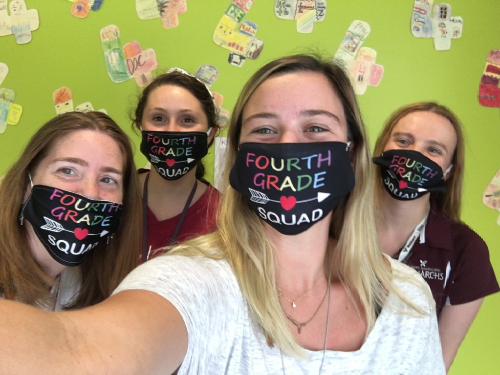 StmmNC's tweet photo. We ❤️ our #MonarchTeachers! #theypray #theylearn #theycare #4thgrade https://t.co/Qc1jcyNV7l