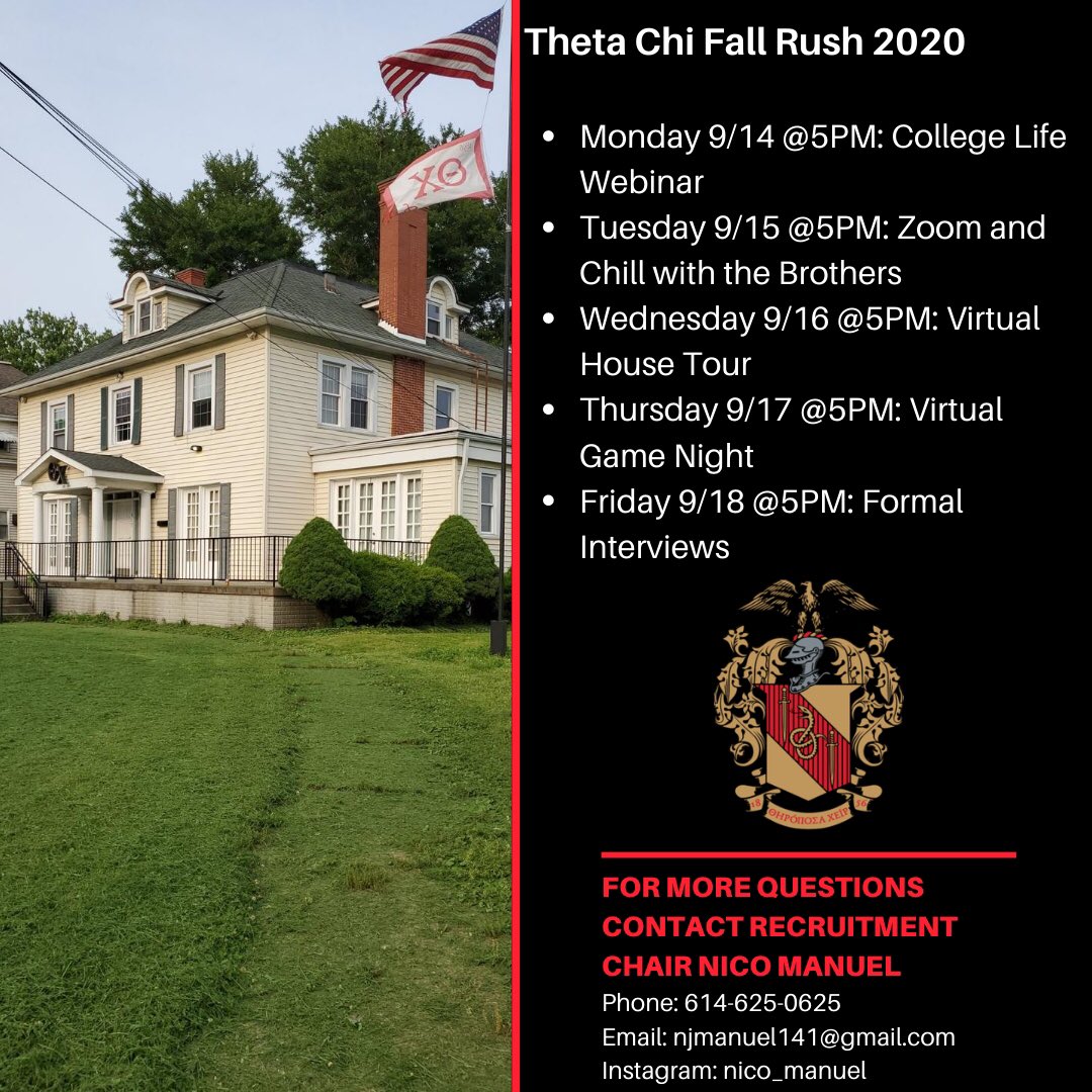 Theta Chi @ Ohio University tweet media