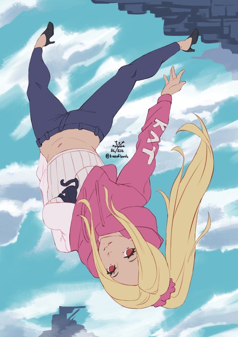 Commission progress on Kat from Gravity Rush 