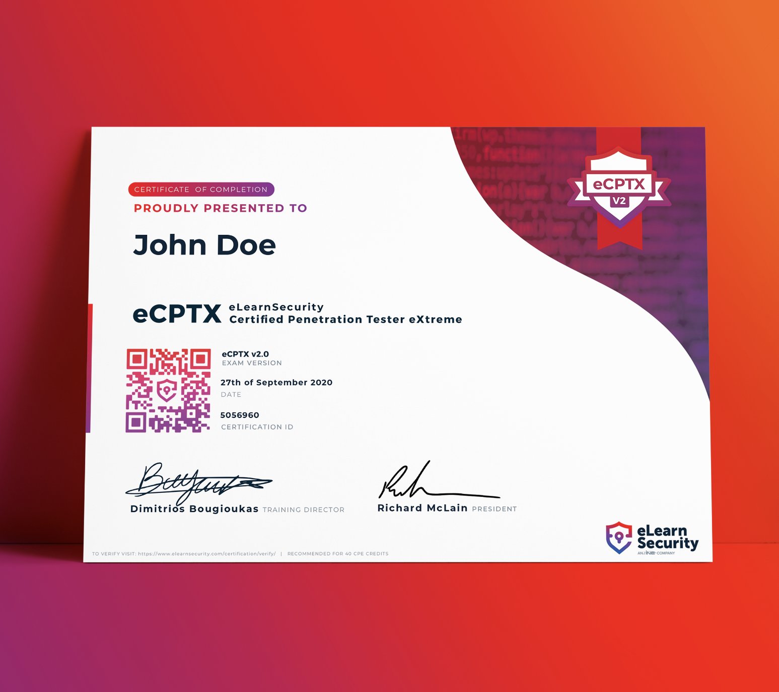 eLearnSecurity on Twitter: "The certification exam for our Penetration