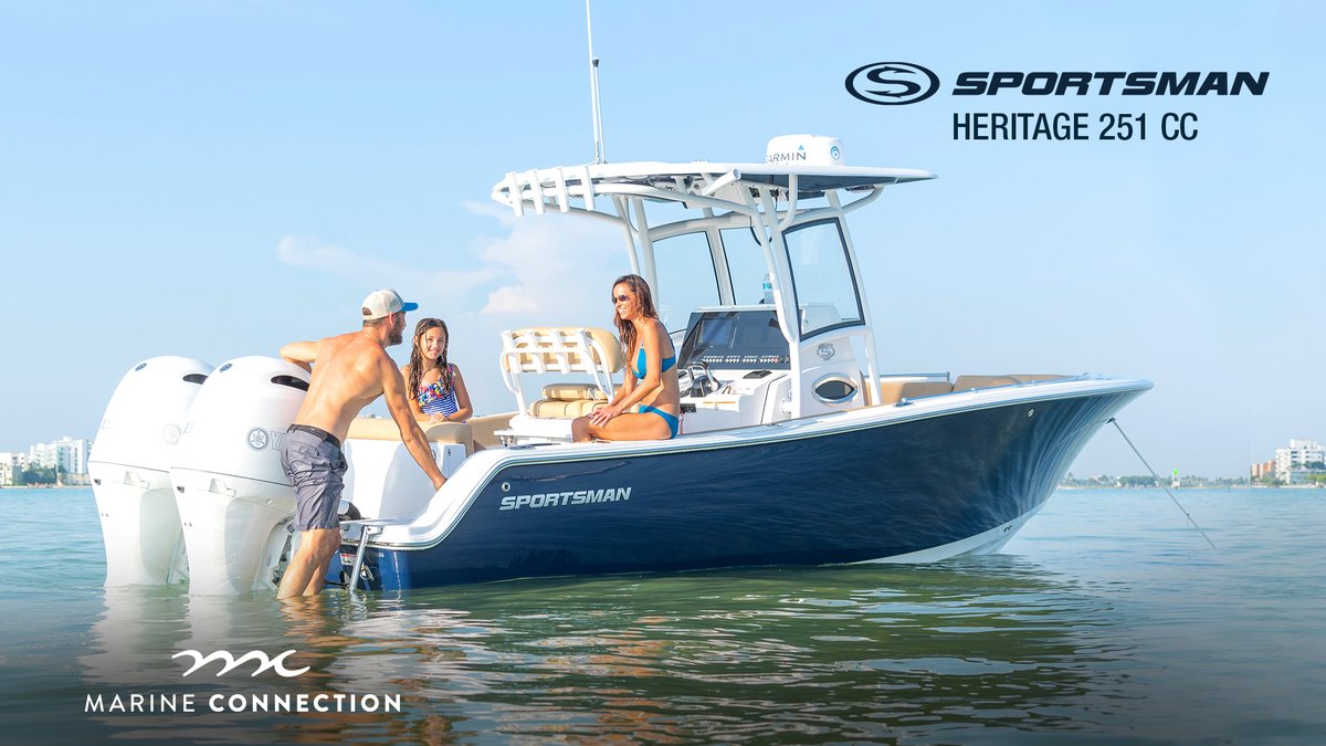 MarineConnectio's tweet photo. Family-friendly offshore boat.☀️ Sportsman Heritage 251 Center Console!🏊

Sportsman Boats  #marineconnection #boatlife #fishing #familyboating #saltwater #happyfamilyboating #centerconsole #happywifehappylife https://t.co/agWf18vHMv