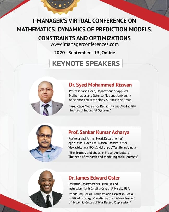 imanagerconfer1's tweet photo. #mathematics #mathematician #math #predictivemodeling #mathematicsconference #researcher #maths #mathematical #mathematic #events #KeynoteSpeaker #nccueagles #nuuniversity #bckv https://t.co/303qqqMdfR