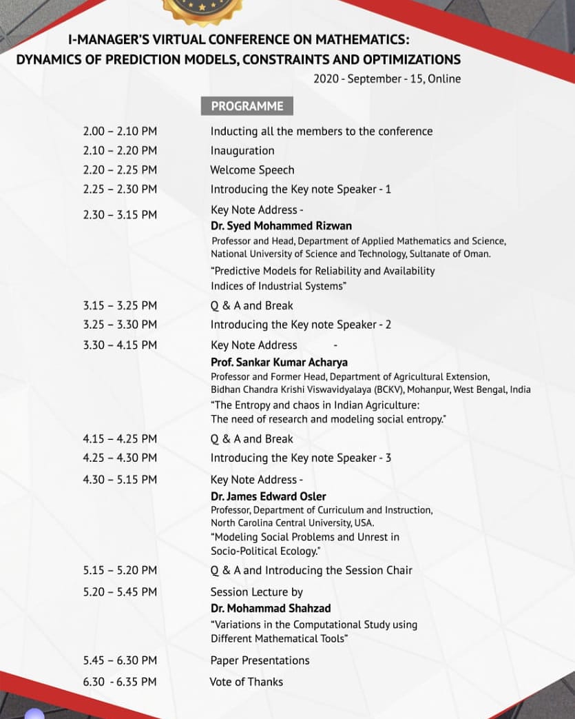imanagerconfer1's tweet photo. #mathematics #mathematician #math #predictivemodeling #mathematicsconference #researcher #maths #mathematical #mathematic #events #KeynoteSpeaker #nccueagles #nuuniversity #bckv https://t.co/bVFaoFN7zb