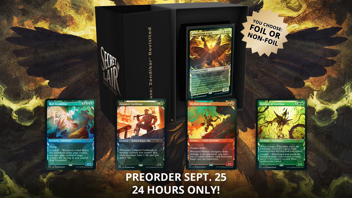 マジック：ザ・ギャザリング Secret Lair Showcase: Zendikar Revisited Showcase: Zendikar Revisited | Secret Lair