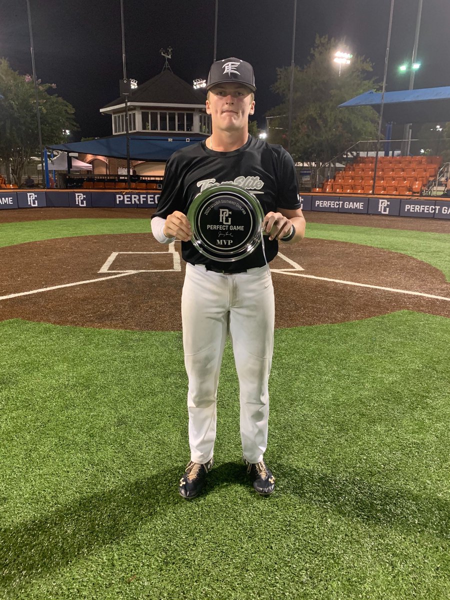 PG_Tourney's tweet image. WWBA Southeast Qualifier No. 1 Champions - Team Elite Black 2021 🏆

🥈 Runner-up - SBA Futures
🏅 MVP - Henry Hunter
🏅 MVPitcher - Jordan Little