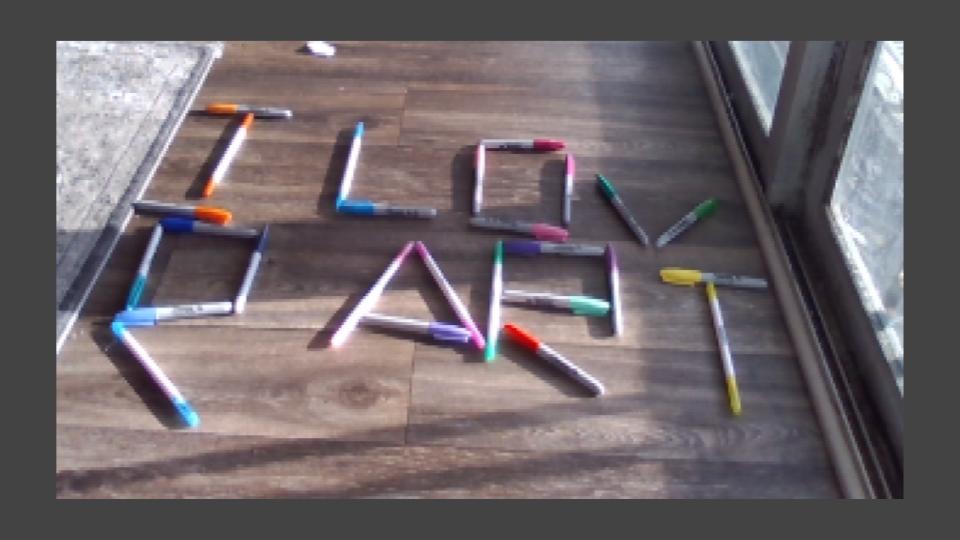 farrington_art's tweet photo. Last week in art we explored the use of line by using objects around the house to spell words or write letters! #alphabetsoup #remotelearningart #onlinelearningart #line #elementaryart #wcpss @GreenESLeaders @GreenPTA https://t.co/5yFnLOXrz4