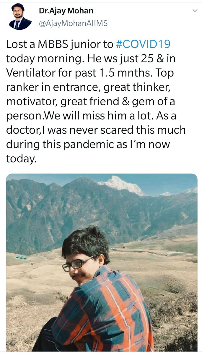 Geeky_Foodie's tweet photo. Before you fall prey to rumour mongering, mistrust and unscientific agendas, look at these brilliant young selfless gems that we have lost in just the last 3 days. 

It took a lot of effort to even write this but PLEASE OPEN YOUR EYES. 
And 
Keep then in your prayers 🙏🏼 https://t.co/eXmKnXNm4C