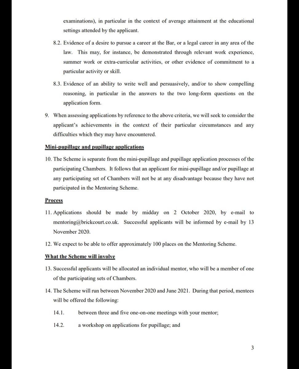 Bristol_Equity's tweet photo. We highly recommend for you to check out this mentorship opportunity available to people from underrepresented groups. Open to both law and non-law students. 

Read through for guidelines including eligibility criteria and more.

#bristolequity #uweequity #uwebristol https://t.co/bZv1DVC1fD