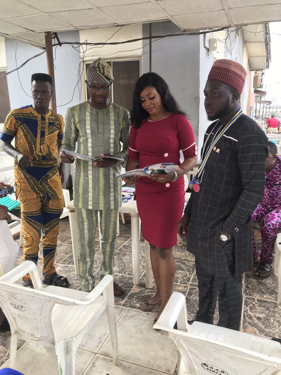 TheAkowonje's tweet photo. Membership no doubt is the bedrock of any organization, a quality member is no doubt the hope of such organization. 

Yesterday, the rotaract club of Akowonjo in our bid to keep making impact to the world added a new member in @queen_lammie congrats dearie https://t.co/6qzTgaZPIL