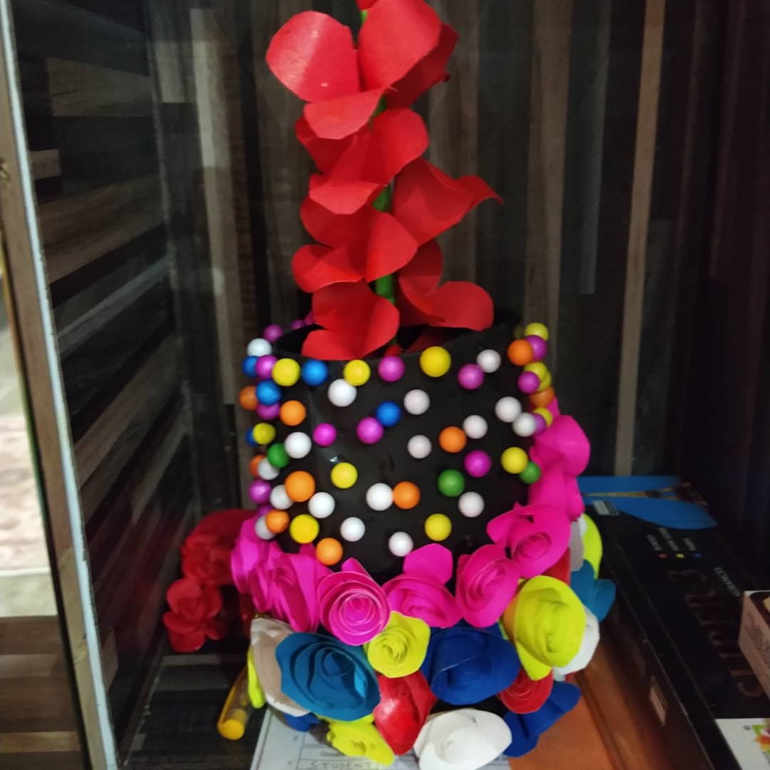 JamadarRayna's tweet photo. Today's origmai #origami #flower #myownart https://t.co/IalmvnnCjQ