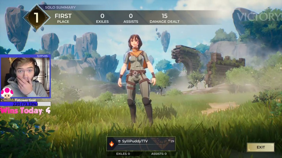 SylliPuddy's tweet photo. Guys it finally happened, a zero kill dub in #spellbreak 

#spellbreakcommunity #spellbreakclips #zerokillwin https://t.co/AsPtUW5AZ7